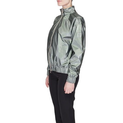 Giacca in poliestere verde Suns
