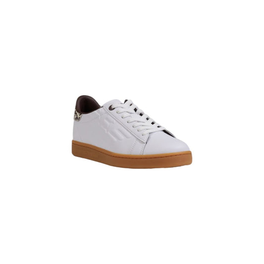 EA7 Emporio Armani Sneakers basse in pelle beige