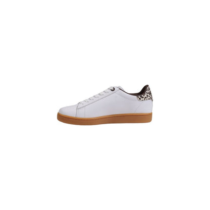 EA7 Emporio Armani Sneakers basse in pelle beige
