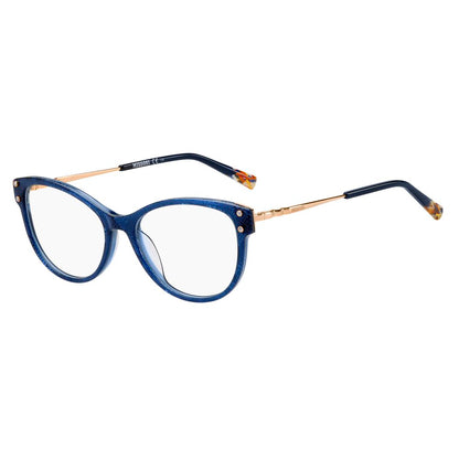 Occhiali da vista Missoni in acetato blu (montatura)