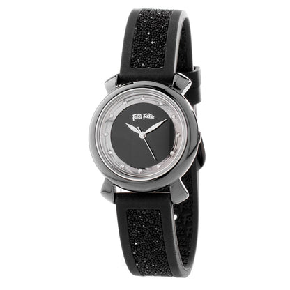Orologio da polso Folli Follie in plastica nera