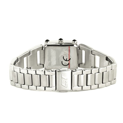Orologio elegante Chronotech in acciaio inossidabile argento
