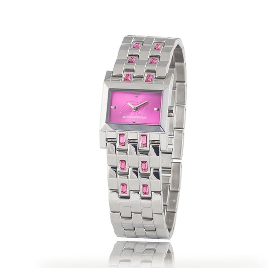 Orologio Chronotech con bracciale in acciaio inossidabile argento