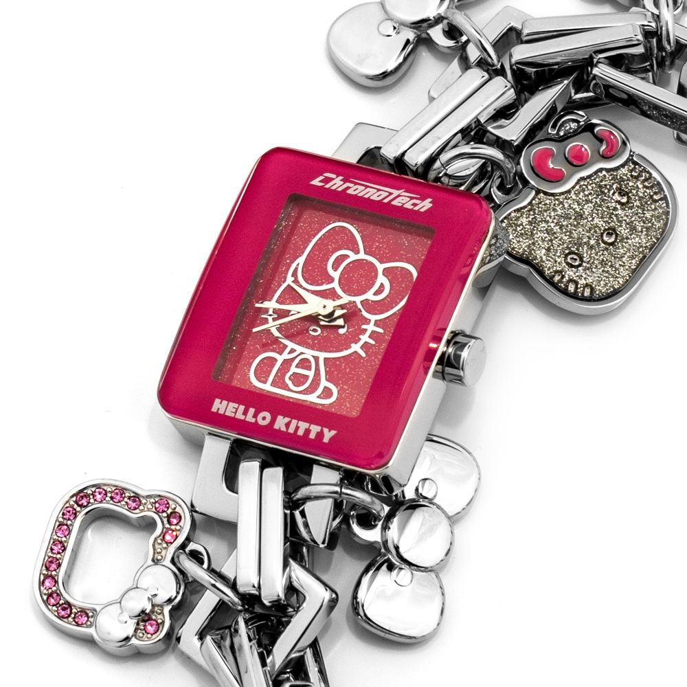 Orologio Chronotech con bracciale in acciaio inossidabile argento
