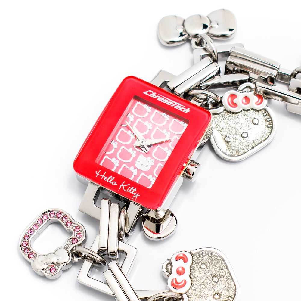 Orologio Chronotech con bracciale in acciaio inossidabile argento