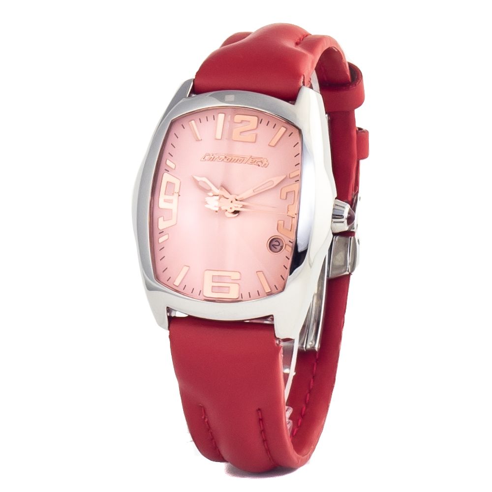 Orologio elegante in pelle multicolore Chronotech