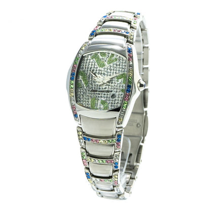 Orologio sportivo Chronotech in acciaio inossidabile argento