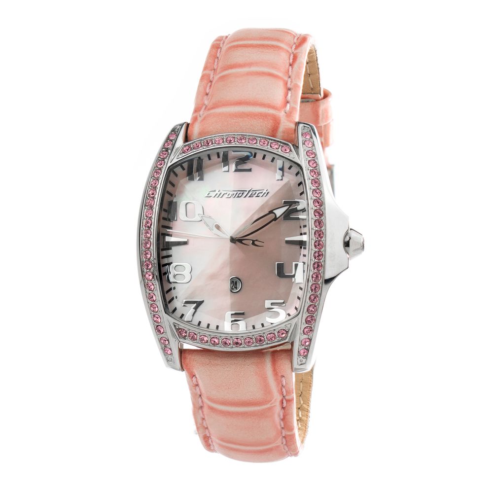 Orologio elegante in pelle multicolore Chronotech