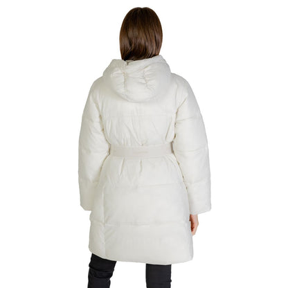 Cappotto in nylon color crema Calvin Klein Jeans