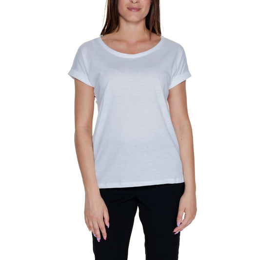 Maglietta bianca in cotone Vila Clothes