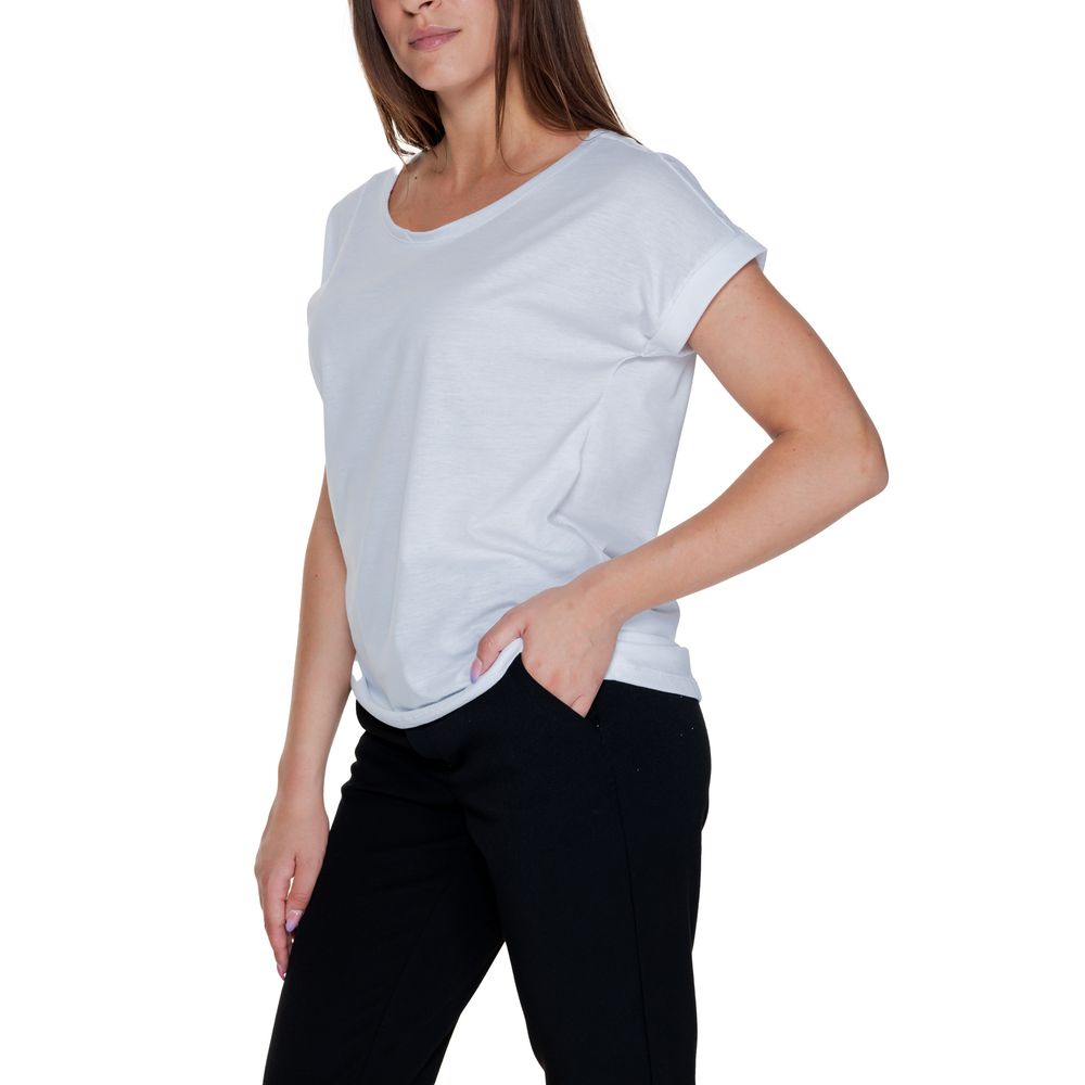 Maglietta bianca in cotone Vila Clothes