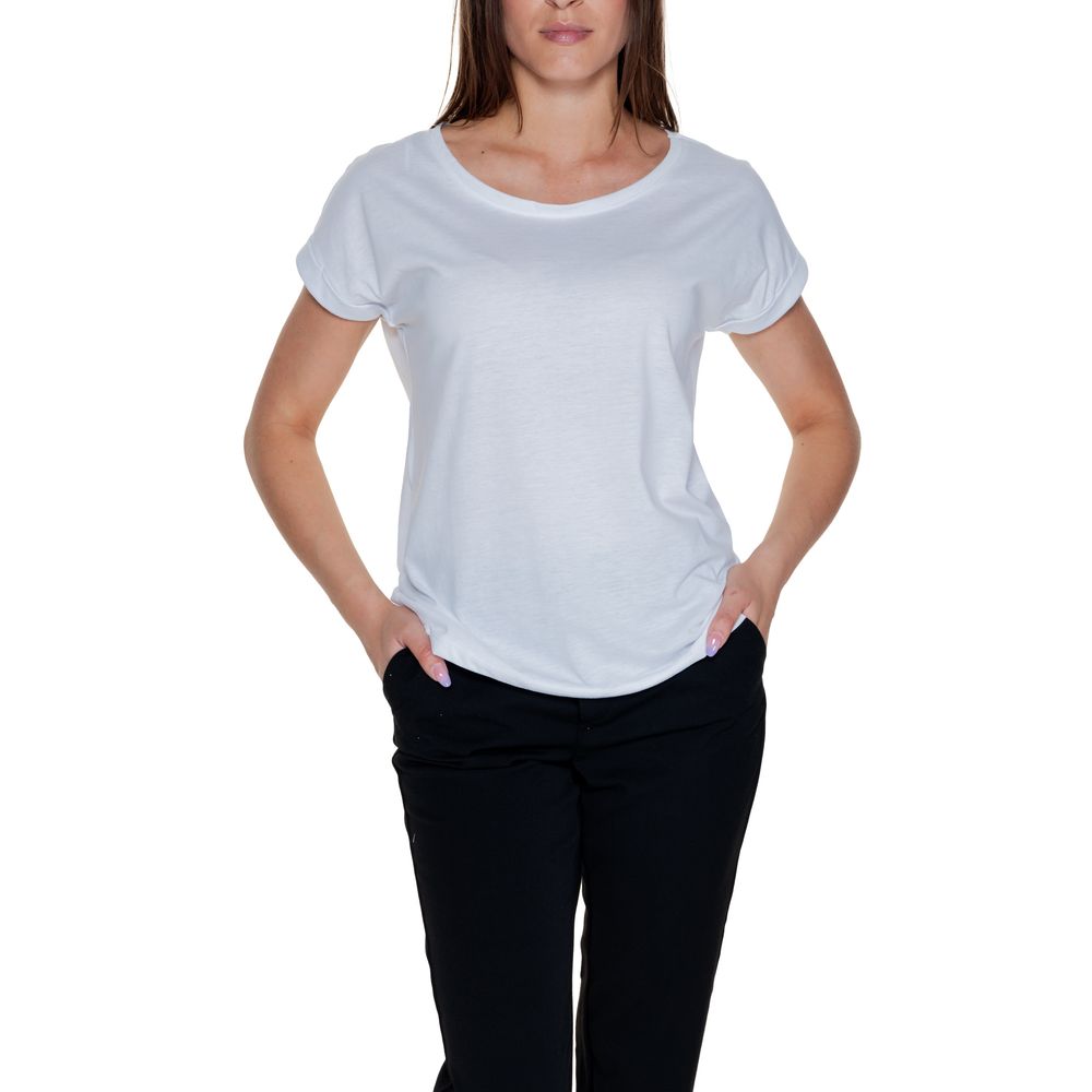Maglietta bianca in cotone Vila Clothes