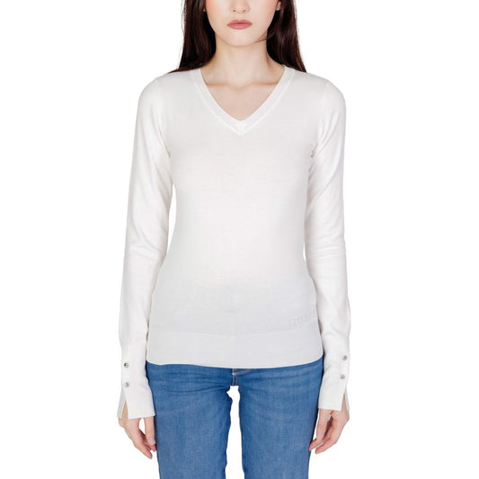 Felpa in cotone bianco Guss