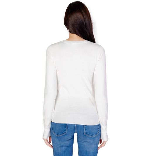 Felpa in cotone bianco Guss