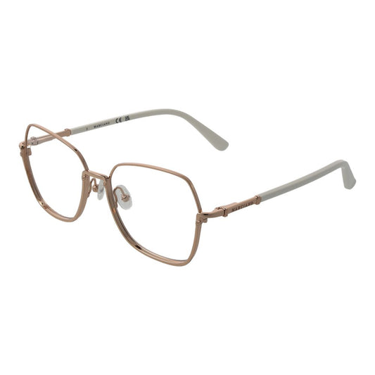 Occhiali da vista in metallo oro rosa Marciano by Guess (montatura)