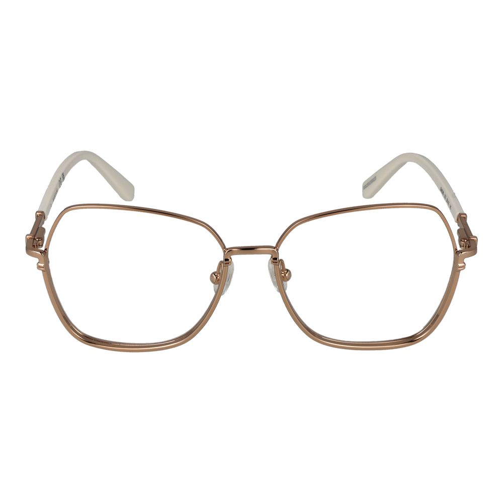 Occhiali da vista in metallo oro rosa Marciano by Guess (montatura)