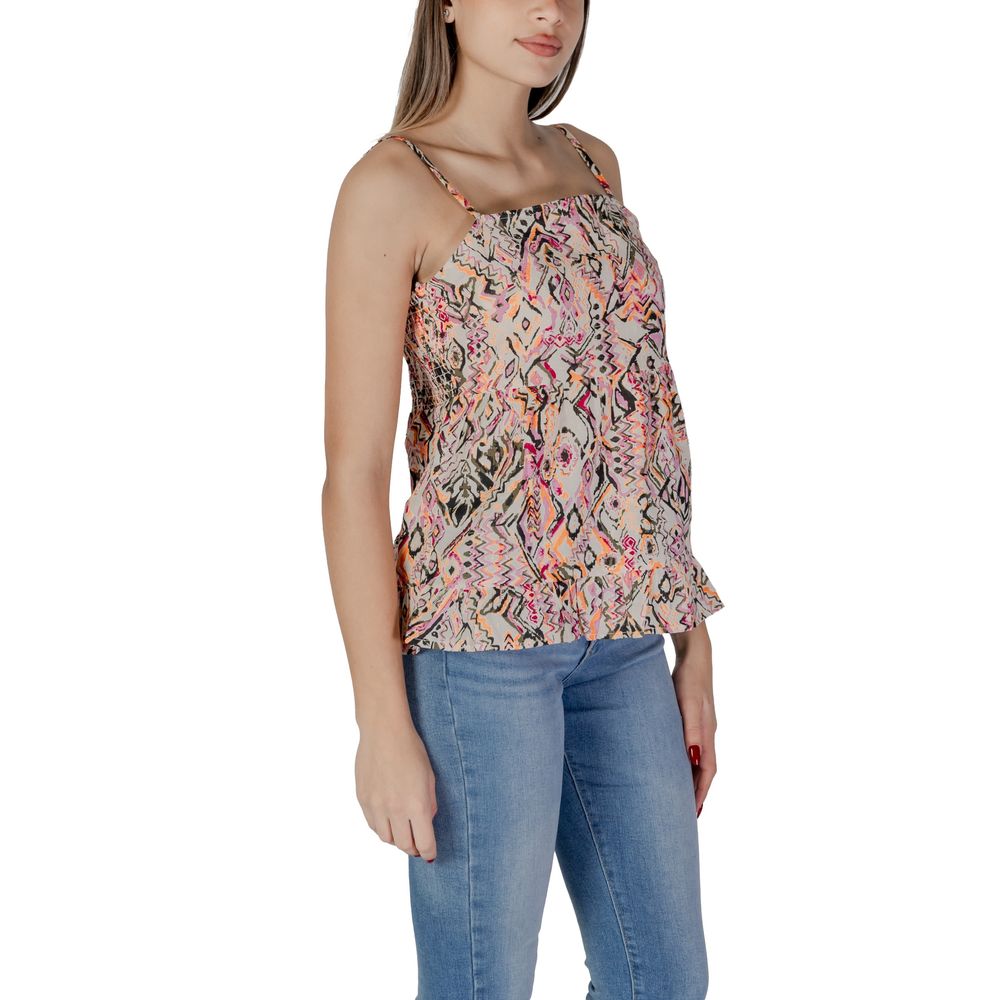 Top in cotone multicolore B.Young