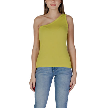 B.Young Top in cotone giallo