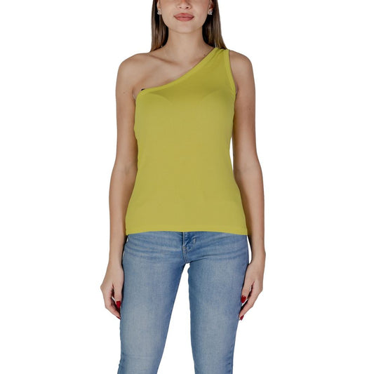 B.Young Top in cotone giallo