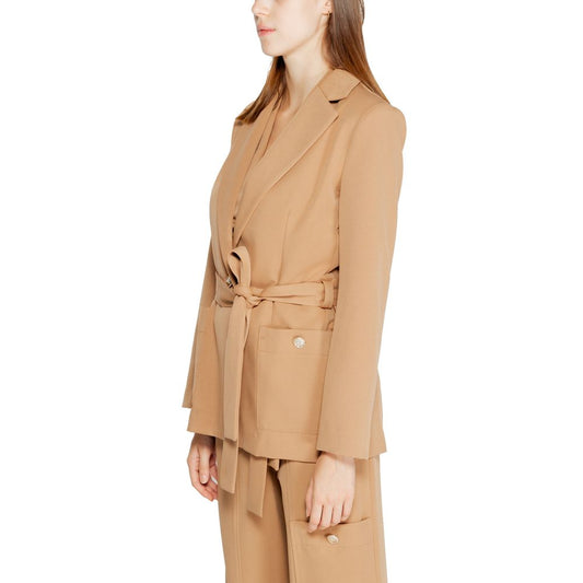 Rinascimento Blazer Beige In Poliestere