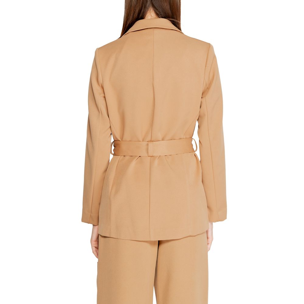 Rinascimento Blazer Beige In Poliestere