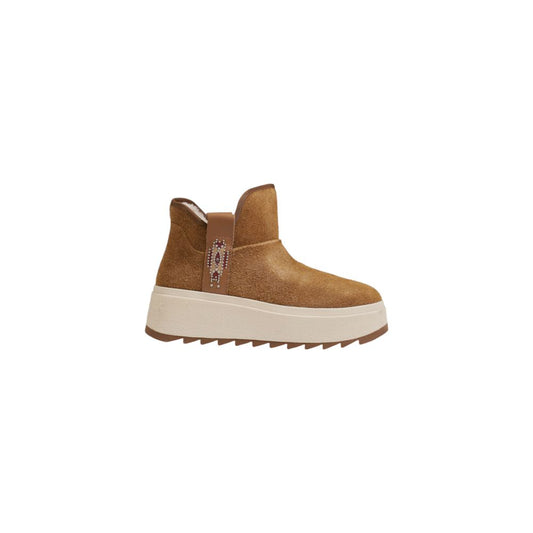 Stivaletti in pelle scamosciata marrone ASH