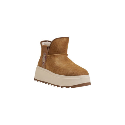 Stivaletti in pelle scamosciata marrone ASH