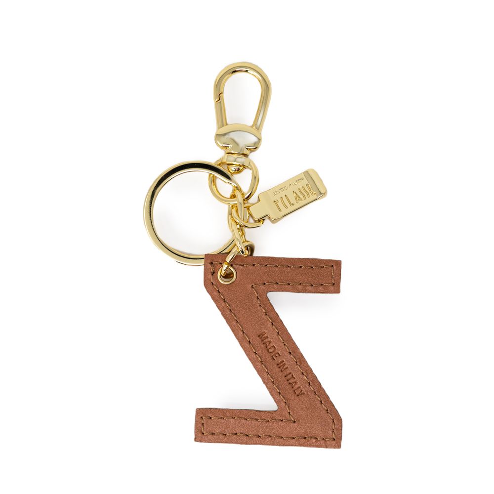 Portachiavi Alviero Martini Prima Classe in Pelle Beige