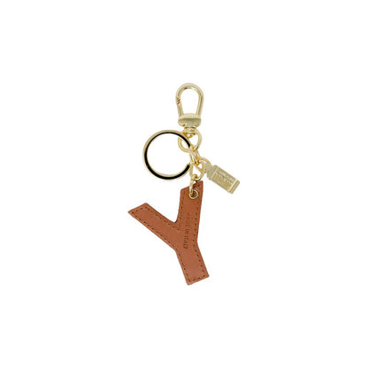 Portachiavi Alviero Martini Prima Classe in ecopelle beige