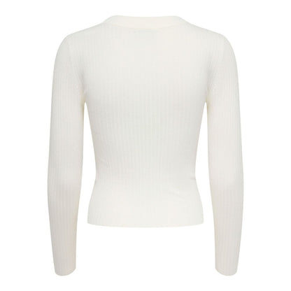 Camicia in viscosa bianca Jacqueline De Yong