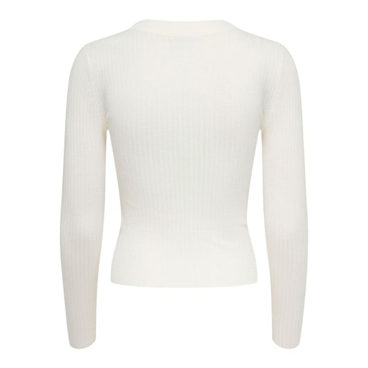 Camicia in viscosa bianca Jacqueline De Yong