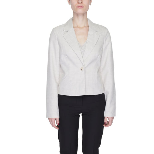 Blazer in poliestere grigio Vero Moda