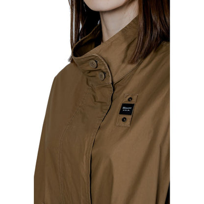 Parka in cotone verde Blauer