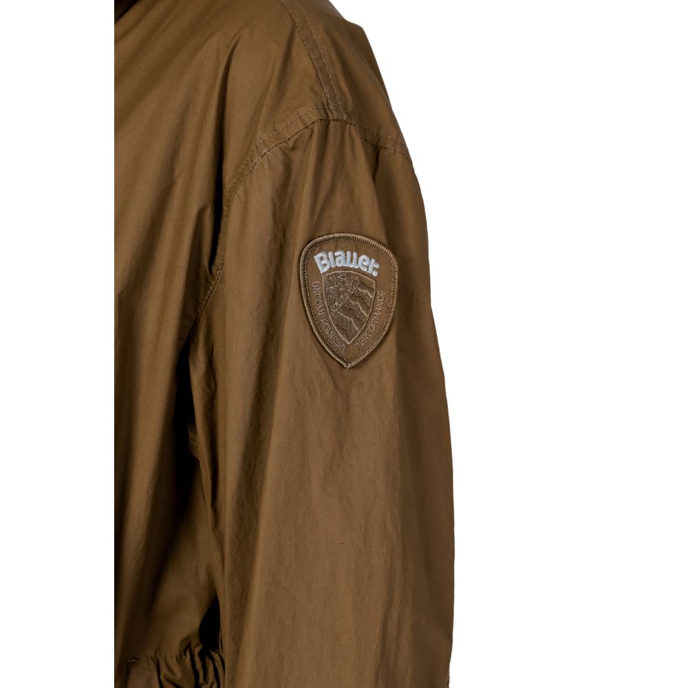 Parka in cotone verde Blauer