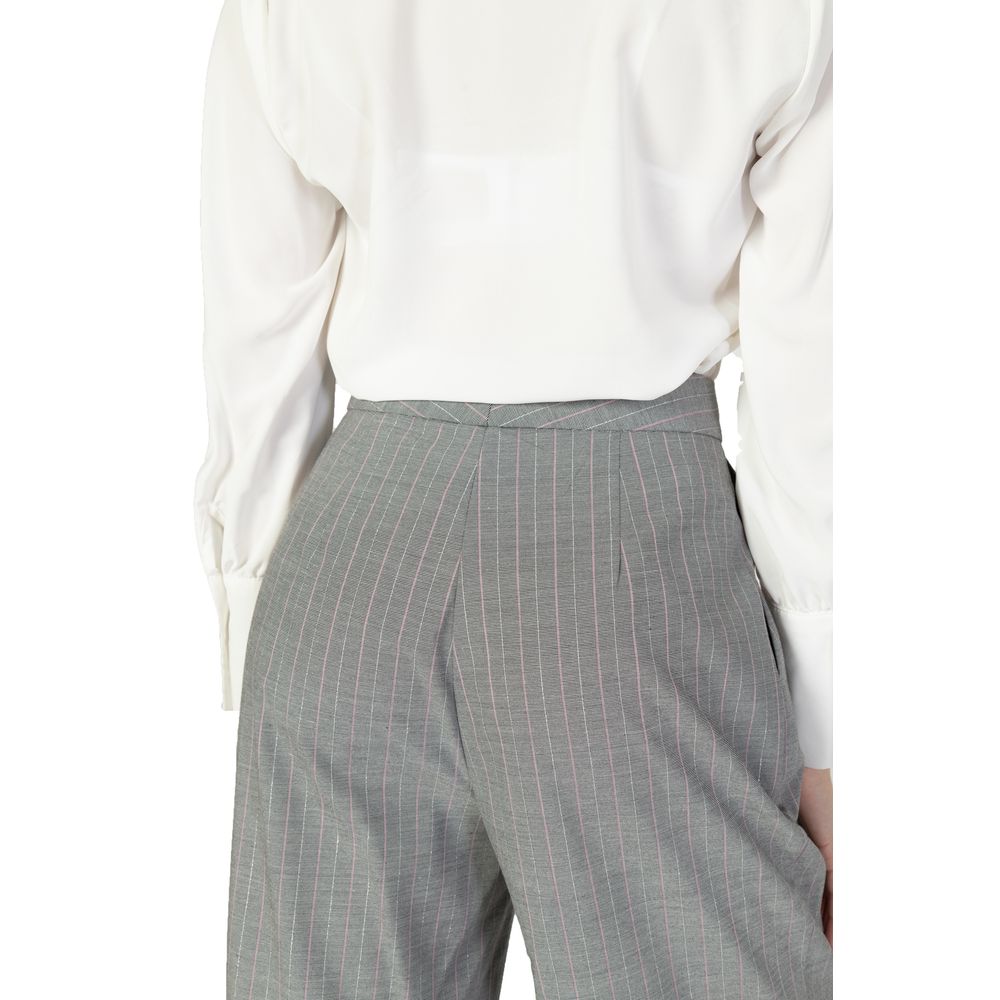 Pantaloni Casual in Poliestere Multicolor Rinascimento