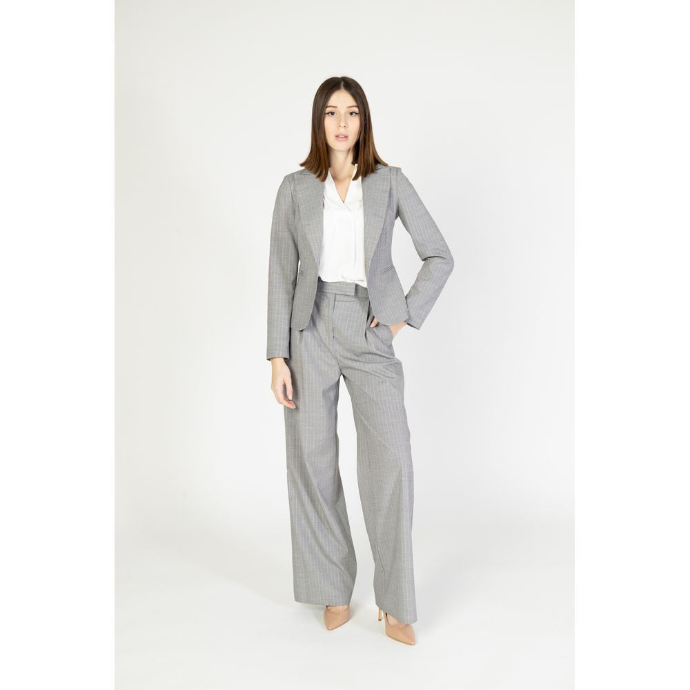 Pantaloni Casual in Poliestere Multicolor Rinascimento