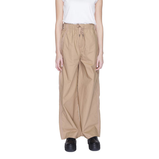 Pantaloni casual in cotone beige Blauer