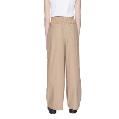 Pantaloni casual in cotone beige Blauer