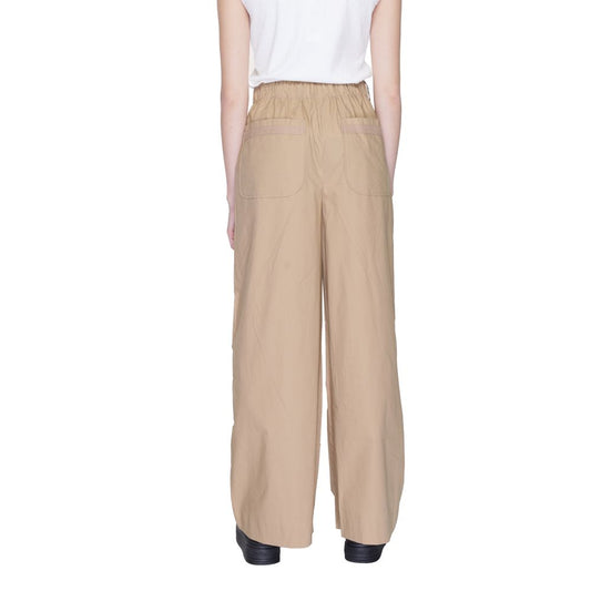Pantaloni casual in cotone beige Blauer
