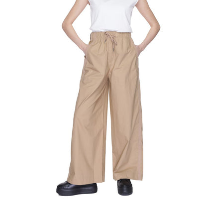 Pantaloni casual in cotone beige Blauer