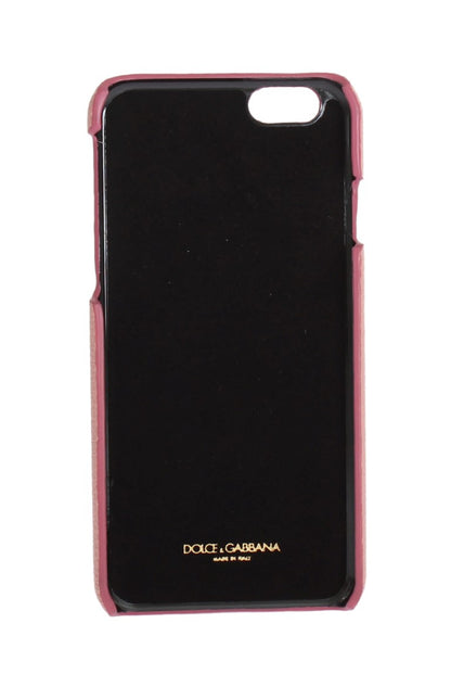 Custodia per telefono Dolce &amp; Gabbana a forma di cuore in pelle rosa