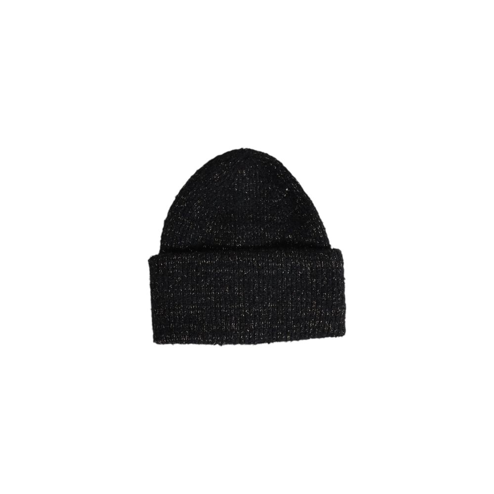 Cappellino da baseball in poliestere riciclato nero Pieces