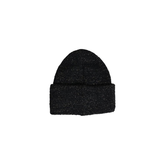 Cappellino da baseball in poliestere riciclato nero Pieces