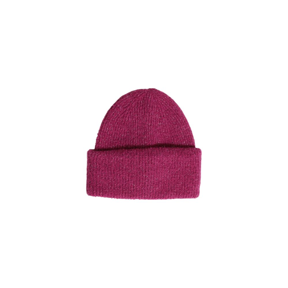 Cappellino da baseball in poliestere riciclato rosa Pieces