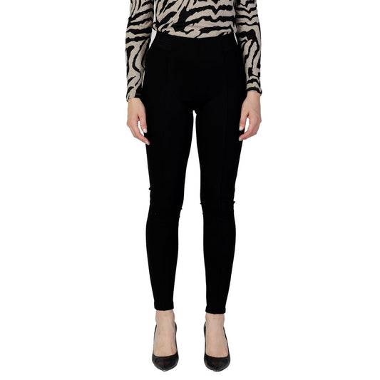 Solo leggings in viscosa nera