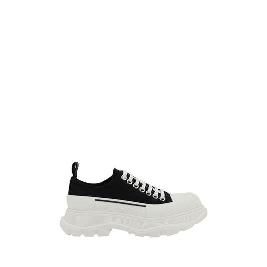 Sneakers alte in gomma nera Alexander McQueen