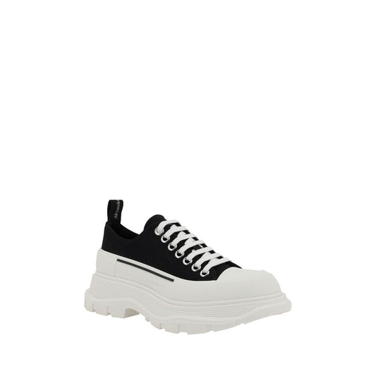 Sneakers alte in gomma nera Alexander McQueen