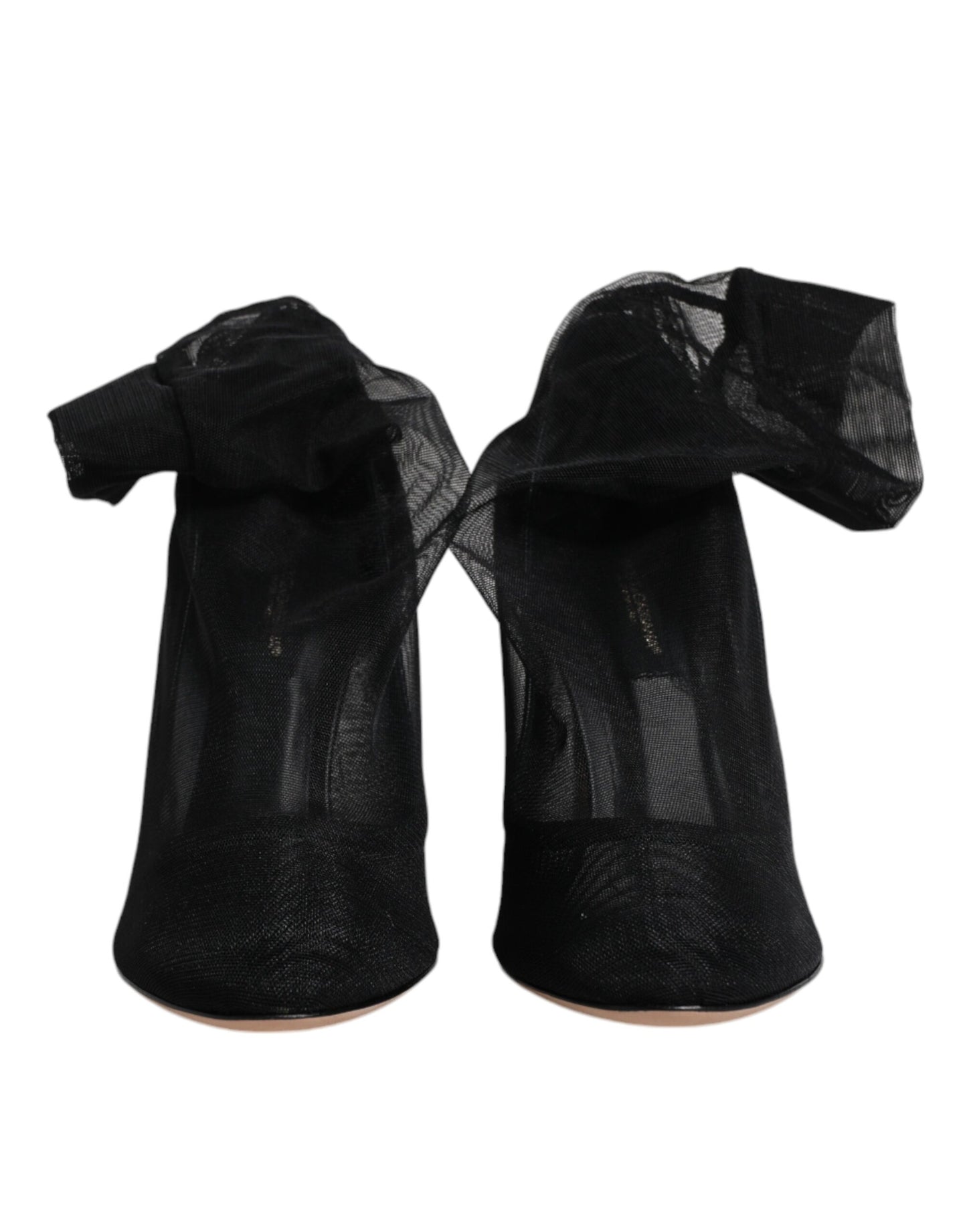 Dolce &amp; Gabbana - Stivali in nylon nero stile calzino