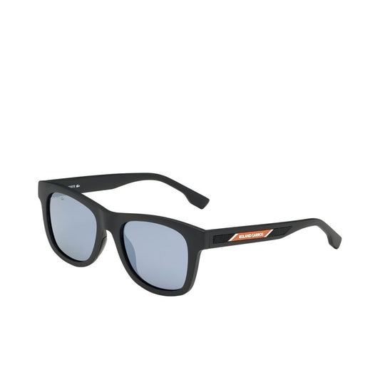 Occhiali da sole Lacoste neri iniettati