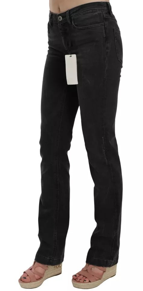 Jeans slim fit in cotone nero Dolce &amp; Gabbana Pantaloni D&amp;G
